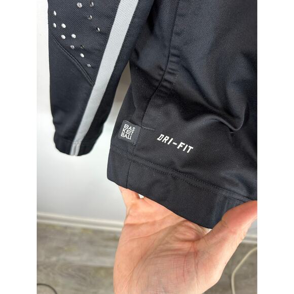 Nike Elite Basketball Warm Up Training Jacket Black Size Medium - Picture 11 of 12